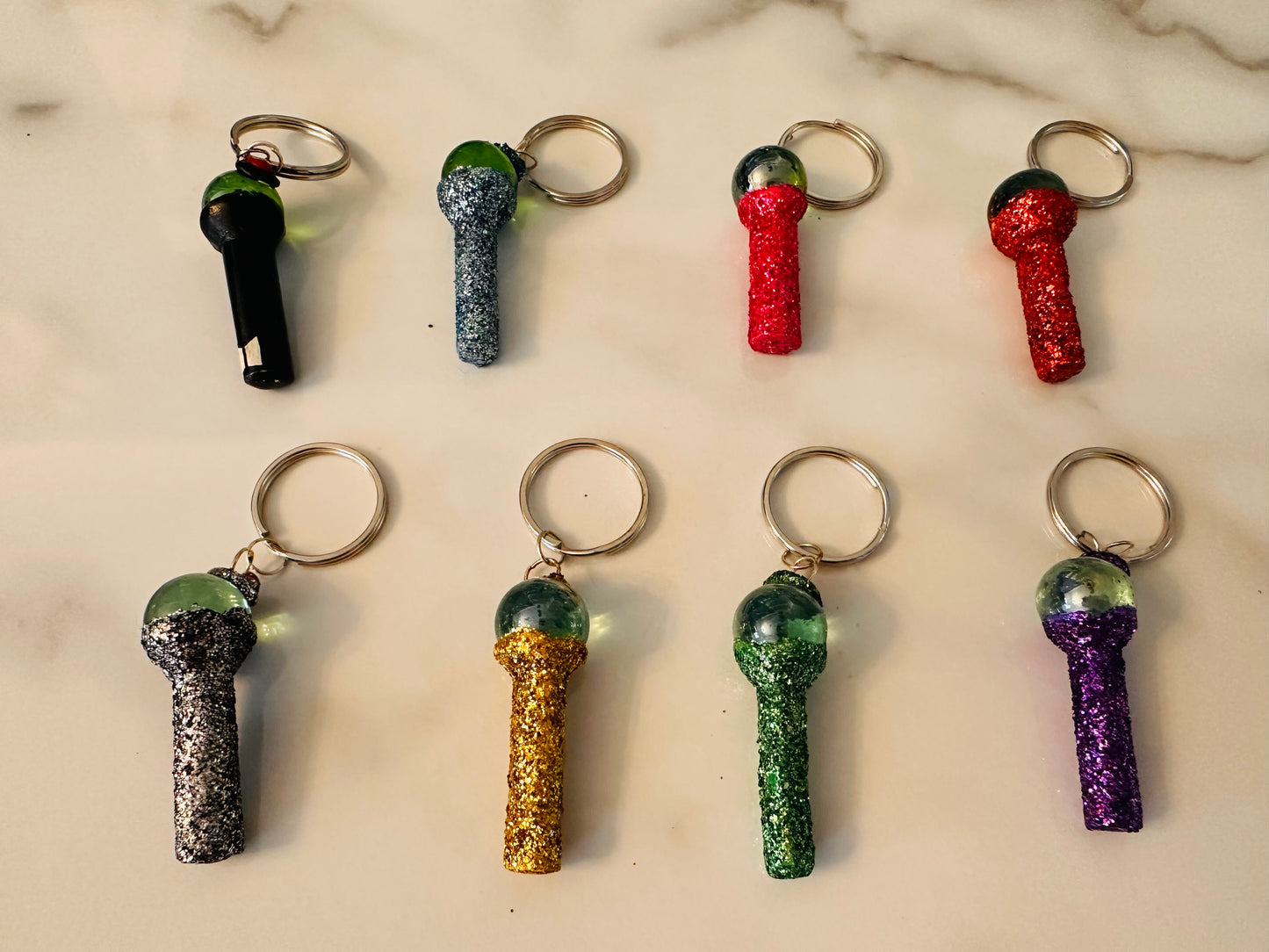 BTS Handmade Army Bomb Keychain || RM, Jin, Suga, JHope, Jimin, Tae, JK, OT7