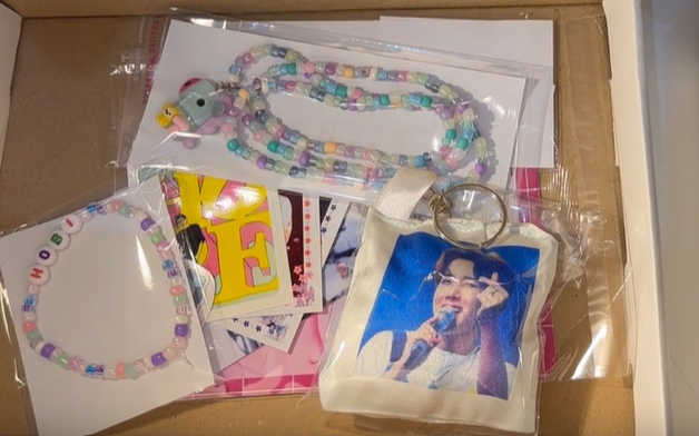 BTS Bias Gift Pack || Poster, Photocards, Square Cards, Sticker, Keychain, Bracelet, Neckchain